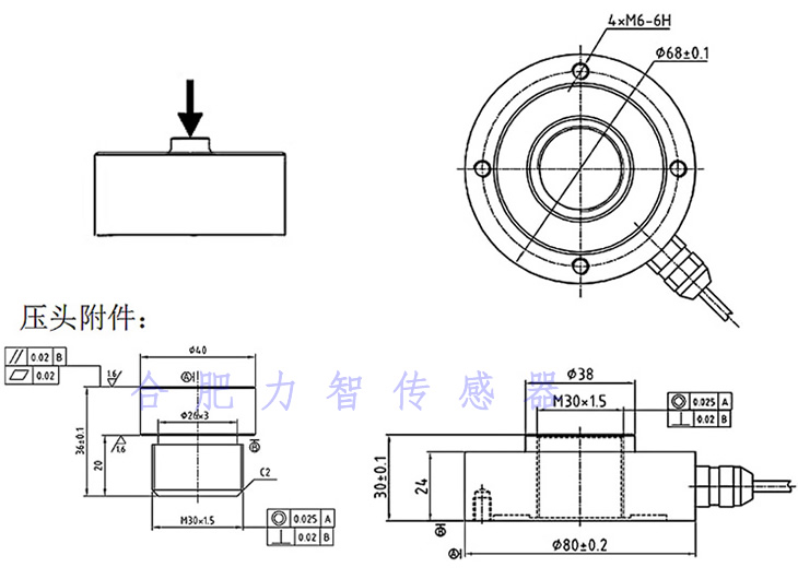 LZ-MH80稱重傳感器(圖1)